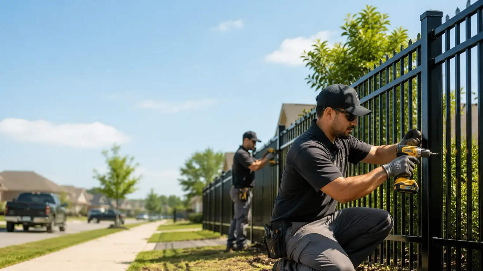 Metal Fence Installation in Comstock, WI